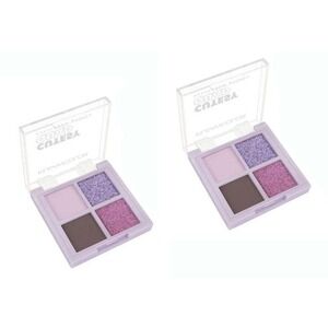 KleanColor Cutesy Quad Eye Shadow Palette In 4 Colors  Prism Verbana 2 Pack